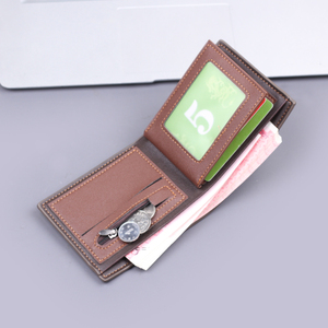 Cartera de Cuero Personalizada de Moda, Suministro Directo de Fábrica, Cartera Delgada Ligera para Hombre, Estilo Premium y Duradero - Product Image 4