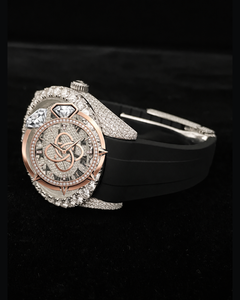 Reloj de Moissanita Premium para Hombre, con Diamantes VVS, Acero Inoxidable, Reloj de Pulsera de Lujo - Product Image 2