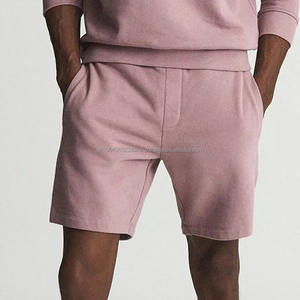 Short d'été lourd Logo personnalisé 280 GSM Short en éponge française pour hommes Short de sport en coton - Product Image 3