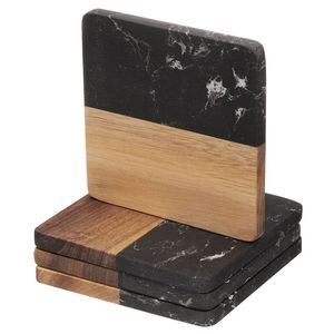 Posavasos de Madera y Piedra de Mármol de Calidad Superior en Oferta, Disponibles para Compradores al por Mayor, Origen: India - Product Image 5