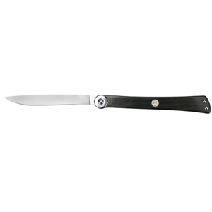 Navaja Plegable Higo Nokami de Acero Inoxidable con Hoja Afilada y Mango de Madera Negra para Uso Diario y Actividades al Aire Libre - Product Image 1