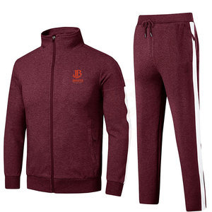 Survêtements de sport personnalisés avec logo, coupe ajustée, qualité supérieure, col montant, vente en gros - Product Image 1