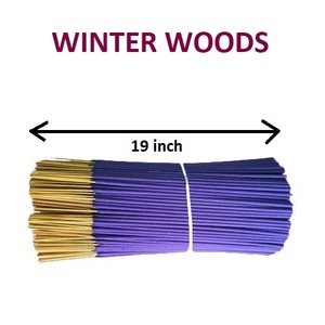 ธูปหอมขนาด19นิ้วไม้หอมธรรมชาติสำหรับฤดูหนาวขายดี (สีม่วง) - Product Image 1
