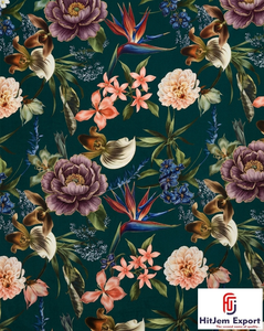 Custom Digital Printed Polyester Fabric Manufacturer for Dresses Garments Home Textiles Lightweight Soft Material - Product Image 6