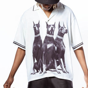 Camisetas Personalizadas de Cuello Redondo Extra Grandes para Hombre, Manga Corta, Estilo Casual Urbano, 100% Algodón Tejido, Fabricante de Ropa de Marca Privada OEM - Product Image 6