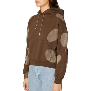 Sudadera con capucha para mujer, forro polar, estilo casual de invierno, tela suave y cómoda, con cordón ajustable y bolsillos - Product Image 4