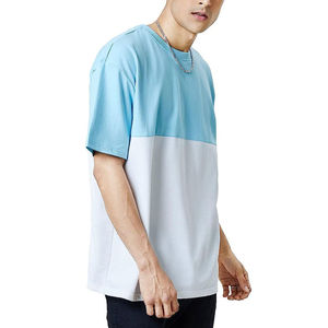 Vêtements pour hommes doux et confortables, t-shirts surdimensionnés personnalisés, 100% coton, fabricant de streetwear, t-shirts unis épais pour hommes - Product Image 5