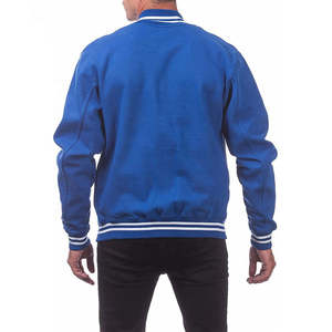Wholesale OEM Service <b>Men's</b> Satin <b>Jacket</b> Embroidered Bomber <b>Men</b> Baseball <b>Jacket</b> Lightweight Blank Varsity <b>Jacket</b> Custom Logo - Product Image 3