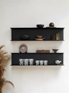 6. Étagère murale en métal pour la cuisine, la salle de bain, l'organisation et la décoration de la maison - Product Image 2