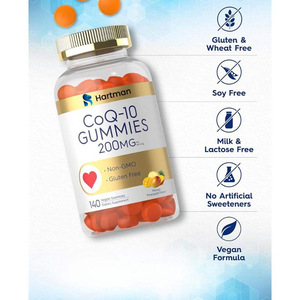 Deliciosas gomitas CoQ10 para la energía del corazón y el apoyo antioxidante promueven el envejecimiento saludable y la vitalidad - Product Image 6