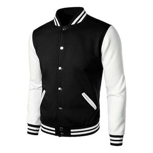 Chaqueta Varsity de Alta Calidad para Hombre, Mangas de Cuero Bordadas, Chaqueta Varsity Personalizada con Letras de Béisbol - Product Image 2