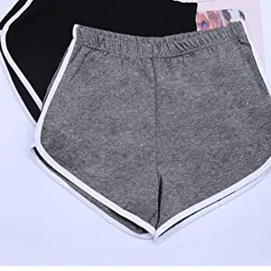 Shorts 100% Cotton through hip thigh, and leg Lightweight moisture-wicking Yoga Dance Short Pants Summer Athletic Shorts