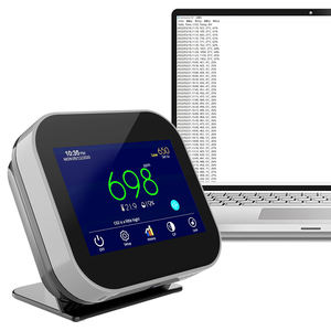 Mètre <span class=keywords><strong>de</strong></span> <span class=keywords><strong>CO2</strong></span> intelligent Tuya WiFi avec <span class=keywords><strong>capteur</strong></span> <span class=keywords><strong>de</strong></span> <span class=keywords><strong>CO2</strong></span> NDIR à double canal - Teste le <span class=keywords><strong>CO2</strong></span>/TEMP/RH pour la maison/l'hôtel/la <span class=keywords><strong>salle</strong></span> <span class=keywords><strong>de</strong></span> <span class=keywords><strong>classe</strong></span> EMP RH - Product Image 2