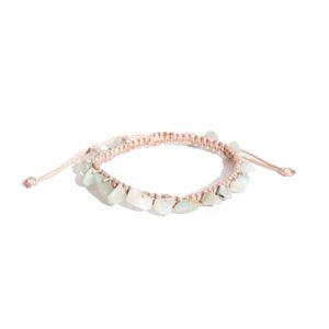 Pulsera de Piedras Preciosas Naturales para Mujer, Hecha a Mano, Ajustable, Macramé, Estilo Boho, Joyería de Cristal Curativo de Indonesia, Regalo Bohemio - Product Image 4