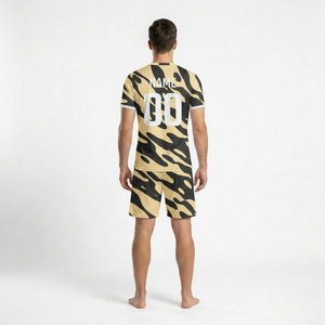 Proveedor de Conjuntos de Camiseta y Pantalones Cortos de Fútbol Personalizados y Elegantes, Fábrica Profesional de Uniformes de Fútbol - Product Image 2