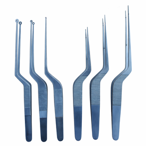 ชุดเครื่องมือผ่าตัดระบบประสาทแบบใช้ซ้ำได้  ประกอบด้วยคีมยึดเนื้อเยื่อแบบยาซาร์กิลและคีมไมโครเบโยเน็ต  ทำจากเหล็กกล้าไร้สนิมคุณภาพสูง 6 ชิ้น - Product Image 1