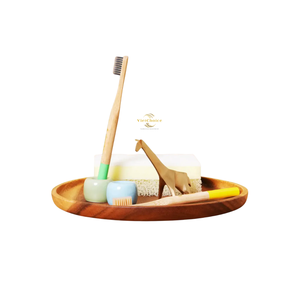 Cepillos de Dientes Marca VIETCHOICE al por Mayor, 100% Biodegradables, Ecológicos, con Cerdas Suaves y Mango Natural para Uso Doméstico - Product Image 3