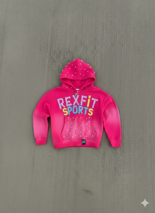 Nouveaux sweats à capuche zippés en gros, streetwear épais, avec logo sérigraphié, strass personnalisés, meilleur design, effet délavé soleil - Product Image 5