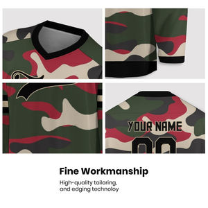 Uniforme de Hockey sobre Hielo Unisex de Alta Calidad, Ropa Deportiva de Poliéster de Secado Rápido y Transpirable - Product Image 4