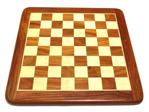 Échiquier Classique en Bois de 12 Pouces Fait Main en Palissandre Indien Plat pour Jeu d'Échecs (Pièces Non Incluses) - Product Image 1