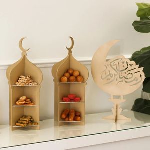 Islamic Decor Handmade Wooden Decor Laser Cut Wooden Tray Custom Ramadan Decor Personalized Eid Gift Arabic Calligraphy Decor - Product Image 5