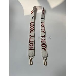 Correa de Moda para Bolso con Cuentas de Semillas, Colores y Tamaños Personalizables, Diseño Bohemio, Hebilla de Acero Hecha a Mano, Estampado por Transferencia Térmica, para Mujer - Product Image 1