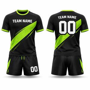 Ensemble uniforme de football pour jeunes, maillot et short personnalisés - Product Image 3