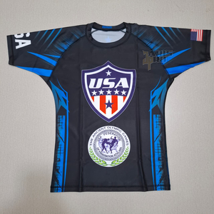 Maillot de compression personnalisé pour MMA, idéal pour le grappling et l'entraînement de combat - Product Image 6