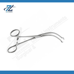 คีมหนีบหลอดเลือดหัวใจตีบ javid carotid เครื่องมือผ่าตัดคาร์ดิโอโธราซิคสแตนเลส - Product Image 5