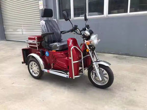 Motocicleta de Gasolina de Tres Ruedas Tipo Rickshaw Abierta y Accesible para Pasajeros - Product Image 5