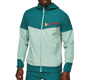 Mens Teal Mint Hooded Zip <b>Waterproof</b> Softshell Windbreaker <b>Jackets</b> <b>Lightweight</b> Sport <b>Running</b> Casual Stylish Active Outerwear - Product Image 1