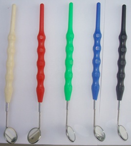 Miroir buccal à poignée en plastique pour l'examen et l'inspection des dents - Product Image 6