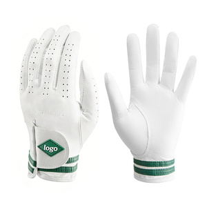 Gants de golf en cuir véritable Cabretta, ajustement parfait, antidérapants, avec logo personnalisé pour hommes et femmes - Product Image 2