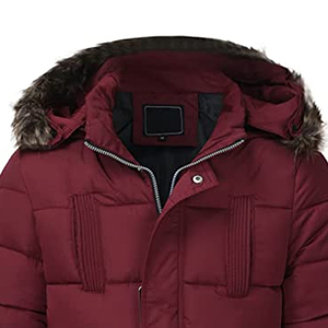SOLID Color Hooded Parkas <b>Men's</b> Casual Thick Warm Streetwear Coat <b>Men</b> New Winter Fashion Outwear Windproof <b>Mens</b> Jackets - Product Image 3