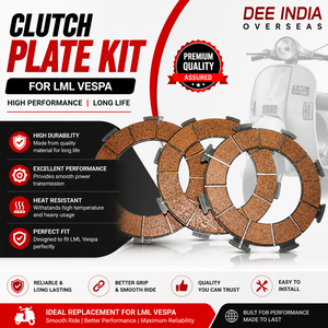 Kit de Placa de Embrague para LML Vespa |   Juego de Discos de Embrague para Motocicleta de Alto Rendimiento - Product Image 2