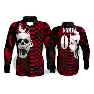 Camiseta de Paintball Premium Personalizada de Manga Larga para Jugadores de Torneos, Camiseta de Equipo de Paintball Personalizada - Product Image 3