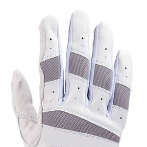 Guantes de Béisbol de Cuero de Primera Calidad al por Mayor, Tacto Suave, Malla Transpirable, Cierre de Gancho y Bucle, Agarre Fuerte, Juega con Seguridad - Product Image 5