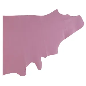 Cuir violet grainé de haute qualité, cuir véritable de première qualité, option de stock pour sacs à main, chaussures, portefeuilles et projets de création artisanale - Product Image 3
