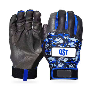 Genuine Leather Hot Selling <b>Baseball</b> Batting Gloves Non Slip Adult Unisex Lightweight <b>Baseball</b> Batting Glove - Product Image 1