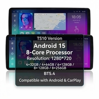 Système Multimédia DVD de Voiture 12,3 Pouces en Gros, Android 15 Octa-Core 8+256 Go pour Mercedes-Benz Universel W204 W205 S204 Classe C