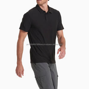 Polos de golf personnalisés de haute qualité, polos en maille confortables pour hommes - Product Image 3