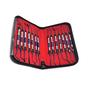 ชุดเครื่องมือยกไซนัส 14 ชิ้น ชุดผ่าตัดฝังรากฟันเทียม อุปกรณ์ศัลยกรรมกระดูกเคลือบไทเทเนียมสีน้ำเงิน เครื่องมือผ่าตัดทางทันตกรรม - Product Image 4