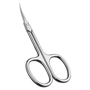 Kit d'outils professionnels en acier inoxydable pour nail art, avec coupe-cuticules à lame courbée et ciseaux à ongles pour manucure et pédicure - Product Image 6