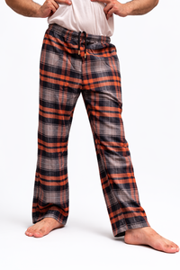 Pantalon de pyjama en flanelle à carreaux pour homme, pantalon de jogging doux et respirant, fabricant OEM, pantalon de jogging en flanelle à carreaux avec taille élastique - Product Image 3