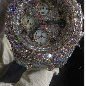 Reloj de Diamantes VVS de Alta Calidad, Nuevo, con Diamantes Cultivados en Laboratorio, Joyería de Moda, Reloj con Incrustaciones de Diamantes - Product Image 4