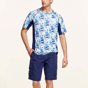 T-shirts pour hommes en sublimation, 100% polyester, séchage rapide, respirants, vente en gros, t-shirts épais, personnalisables pour hommes - Product Image 3