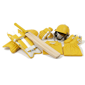 Premium Cricket Equipment Bundle Bat Gloves <b>Pads</b> Helmet Storage Bag Durable Cricket <b>Practice</b> Kit - Product Image 1