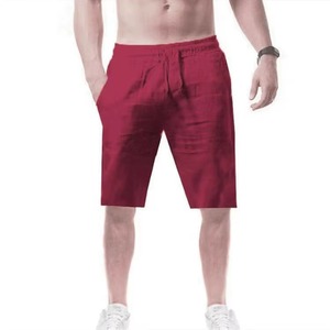 Shorts d'été pour homme, vêtements de sport, couleur unie, respirants, séchage rapide, vêtements de plage, vêtements de travail, mode, fitness, entraînement, vêtements de gym - Product Image 1
