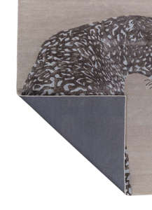 Modern Machine Made Woven <b>Leopard</b> Print Rectangle Imitation Cashmere Non Slip Area <b>Rug</b> for Living Room Bedroom Home Decor - Product Image 3