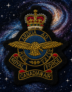 Écusson brodé personnalisé RCA EAGLE BADGE avec ancre et couronne de lauriers, patch en tissu à coudre pour uniforme ou vêtement - Product Image 2